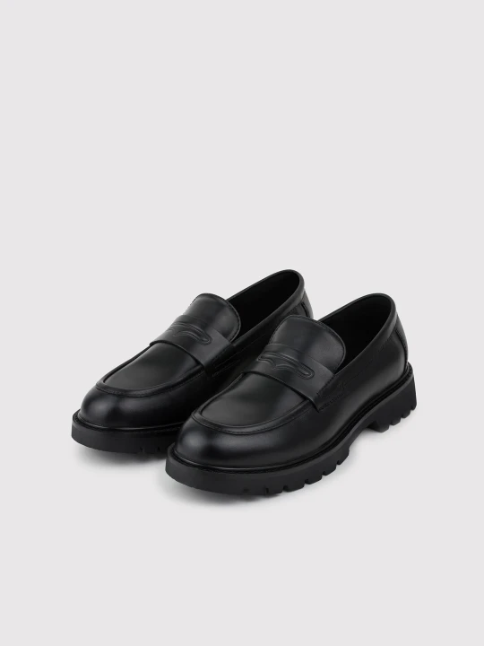 Zdjęcie produktu PAKO LORENTE – Czarne loafersy męskie