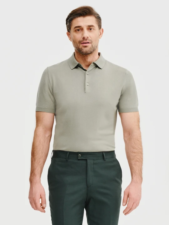 Zdjęcie produktu PAKO LORENTE – Czarny t-shirt polo