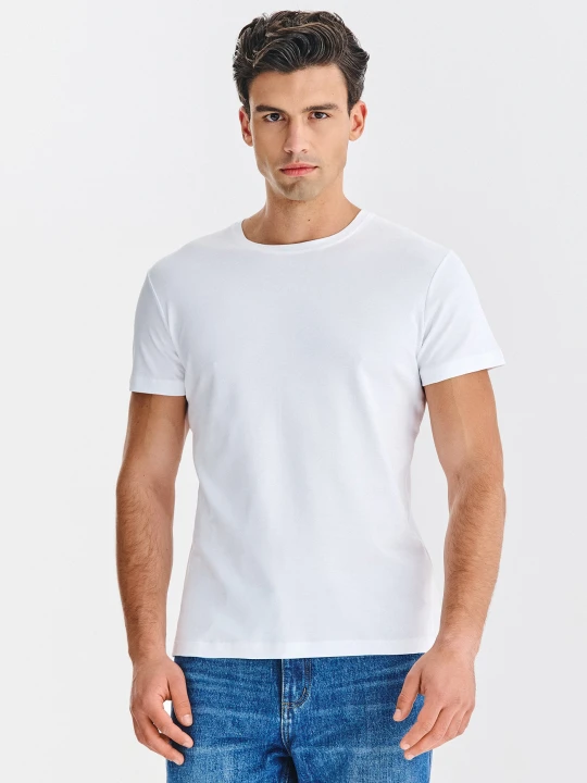 Zdjęcie produktu PAKO LORENTE - Ecru t-shirt męski