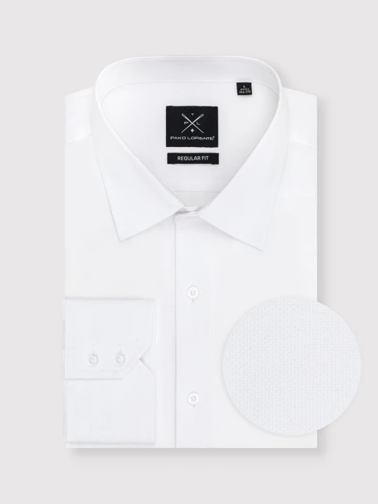 Zdjęcie produktu PAKO LORENTE – Koszula męska biała ASANA P000B-1X-595-B