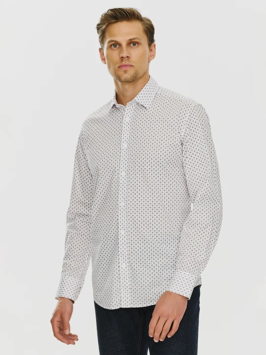 Zdjęcie produktu PAKO LORENTE – Męska koszula w subtelny wzór P24SF-1X-025-B-S - Pako Lorente