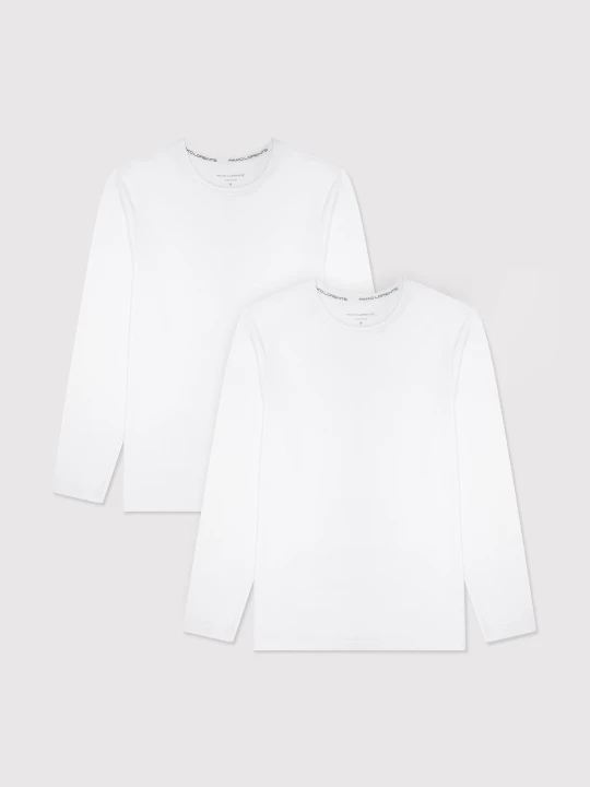 Zdjęcie produktu PAKO LORENTE – Męski longsleeve w czarnym kolorze, dwupak