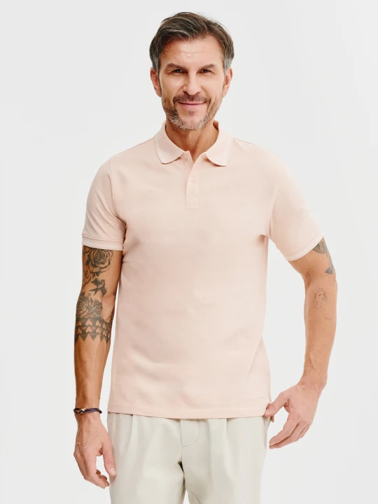 Zdjęcie produktu PAKO LORENTE – T-shirt polo w kolorze brązowym