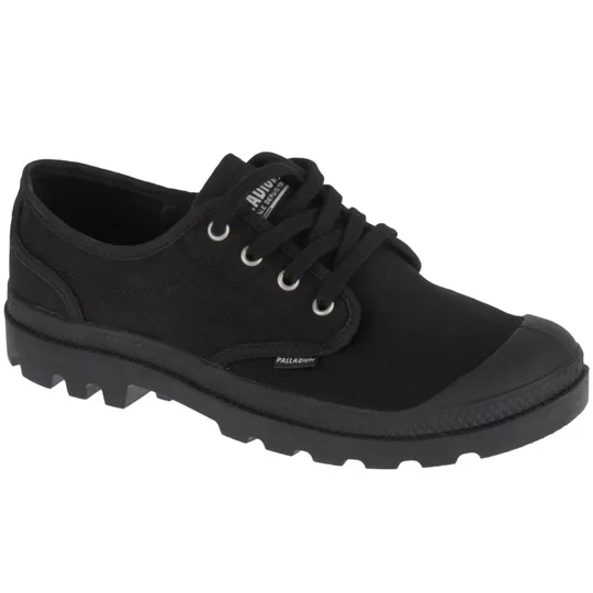 Zdjęcie produktu Palladium Oxford Black M 02351-008-M, Męskie, Czarne, buty sneakers, tkanina, rozmiar: 41