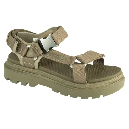 Zdjęcie produktu Palladium Pallacruise Strap 97465-308-M, Damskie, Zielone, sandały, tkanina, rozmiar: 37