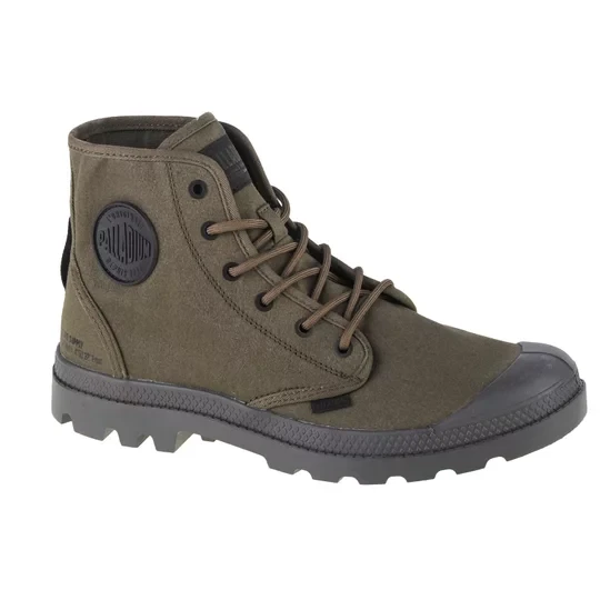 Zdjęcie produktu Palladium Pampa Hi HTG Supply 77356-325-M, Unisex, Zielone, buty sneakers, tkanina, rozmiar: 37