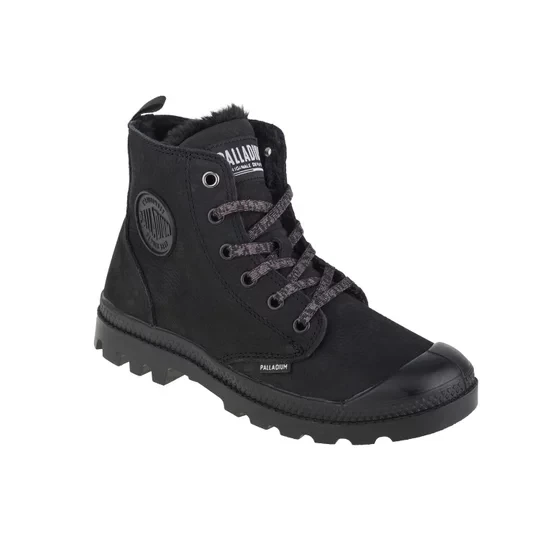 Zdjęcie produktu Palladium Pampa Hi Zip WL 95982-010-M, Damskie, Czarne, buty sneakers, nubuk, rozmiar: 37