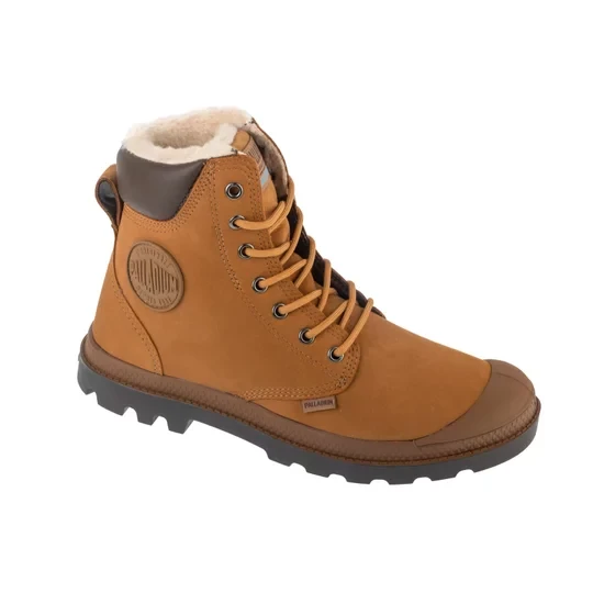 Zdjęcie produktu Palladium Pampa Sport Cuff WPS 72992-697-M, Męskie, Żółte, buty sneakers, nubuk, rozmiar: 41