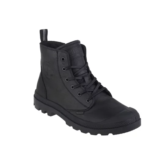 Zdjęcie produktu Palladium Pampa Zip Lth Ess 76888-008-M, Unisex, Czarne, buty sneakers, skóra licowa, rozmiar: 36