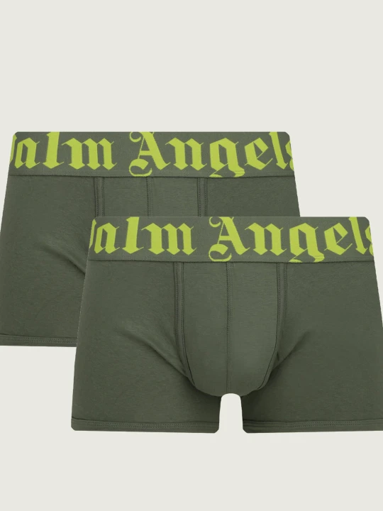 Zdjęcie produktu Palm Angels Bokserki 2-pack zielony