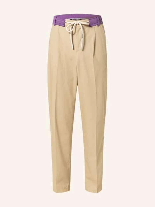 Zdjęcie produktu Palm Angels Chinosy Z Lampasami beige