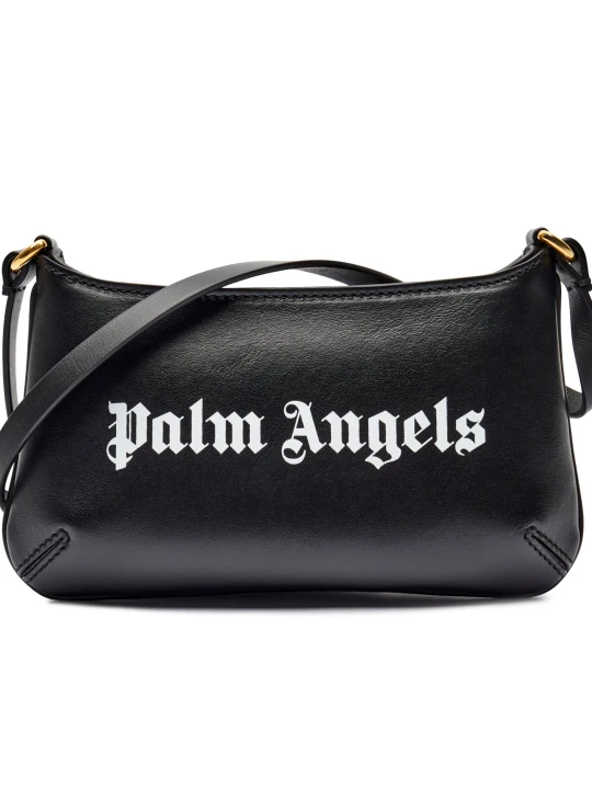 Zdjęcie produktu Palm Angels Skórzana torebka na ramię Giorgina Mini czarny