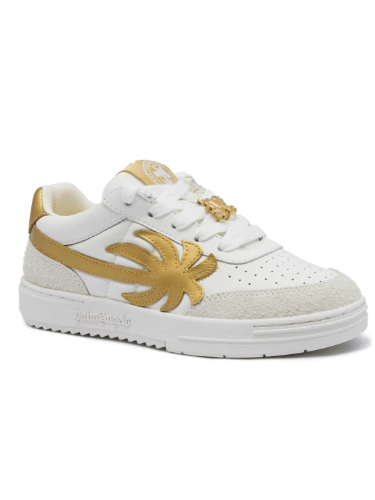 Zdjęcie produktu Palm Angels Skórzane sneakersy biały