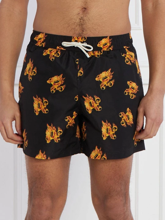 Zdjęcie produktu Palm Angels Szorty kąpielowe | Regular Fit czarny