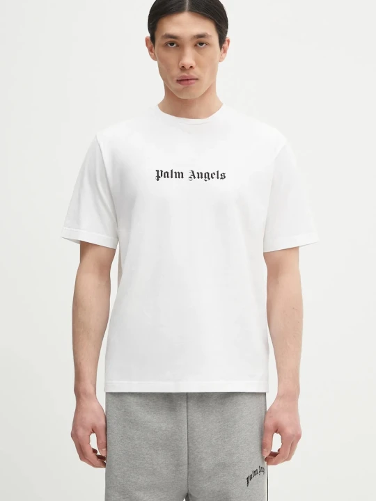 Zdjęcie produktu Palm Angels t-shirt bawełniany Classic Logo Slim