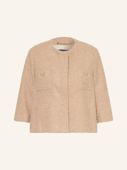 Zdjęcie produktu Pamela Henson Marynarka Bouclé Philka Z Rękawami 3/4 beige