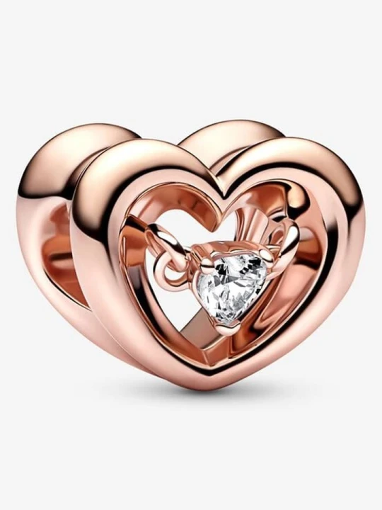 Zdjęcie produktu Pandora Pozłacany charms z cyrkoniami rozmiar: onesize złoty