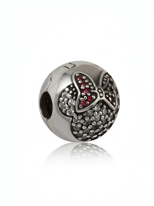 Zdjęcie produktu Pandora Srebrny charms "Minnie" z cyrkoniami rozmiar: onesize