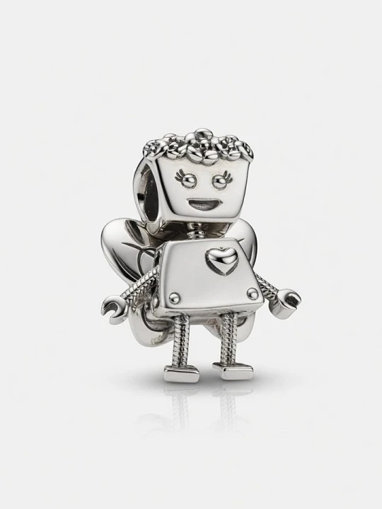 Zdjęcie produktu Pandora Srebrny charms "Robot Girl" rozmiar: onesize