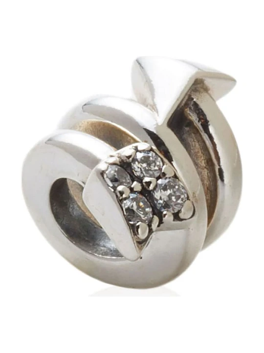Zdjęcie produktu Pandora Srebrny charms z cyrkoniami rozmiar: onesize
