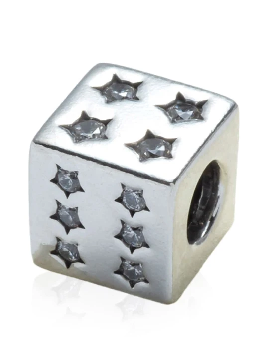 Zdjęcie produktu Pandora Srebrny charms z cyrkoniami rozmiar: onesize