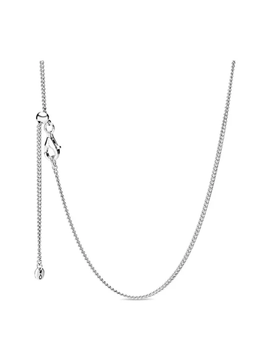 Zdjęcie produktu Pandora Srebrny naszyjnik - dł. 60 cm rozmiar: onesize