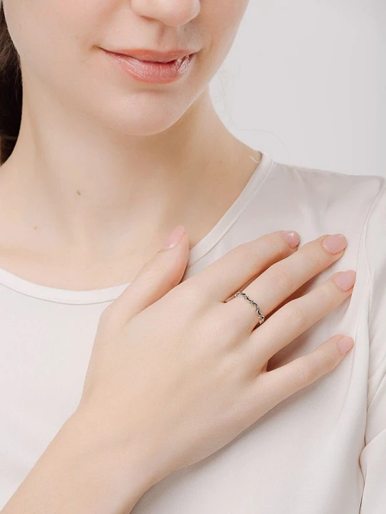 Zdjęcie produktu Pandora Srebrny pierścionek rozmiar: 58