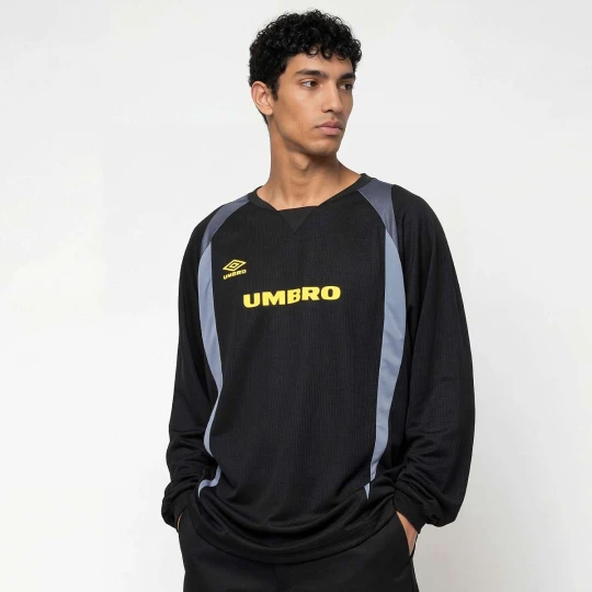 Zdjęcie produktu Panelled Longsleeve Jersey Umbro czarny