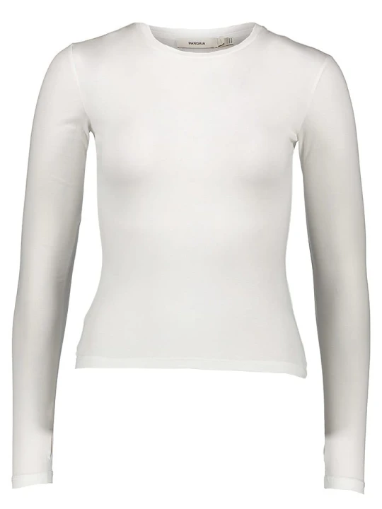 Zdjęcie produktu Pangaia Koszulka "365 Cotton-Stretch" w kolorze białym rozmiar: XS