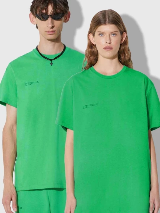 Zdjęcie produktu Pangaia t-shirt bawełniany zielony