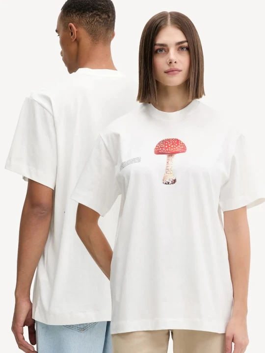 Zdjęcie produktu Pangaia t-shirt bawełniany biały