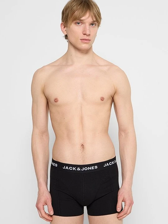 Zdjęcie produktu Bokserki z krótkimi nogawkami Jack&Jones czarny