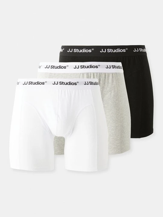 Zdjęcie produktu Bokserki z krótkimi nogawkami Jack&Jones biały