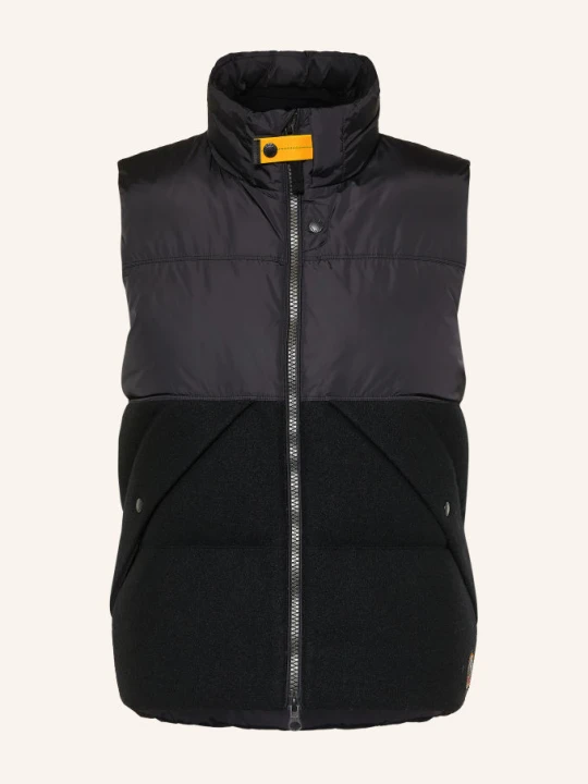 Zdjęcie produktu Parajumpers Kamizelka Puchowa Varone Z Mieszanki Materiałów schwarz CZARNY