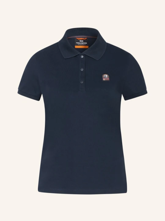 Zdjęcie produktu Parajumpers Koszulka Polo Z Pikowanym Wzorem Enif blau GRANATOWY