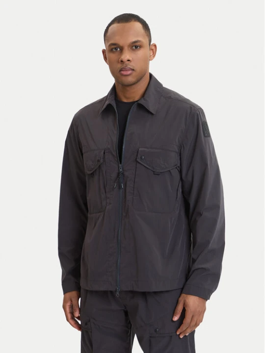 Zdjęcie produktu Parajumpers Kurtka koszulowa Elgin 26SMPMOSTU02 Szary Regular Fit