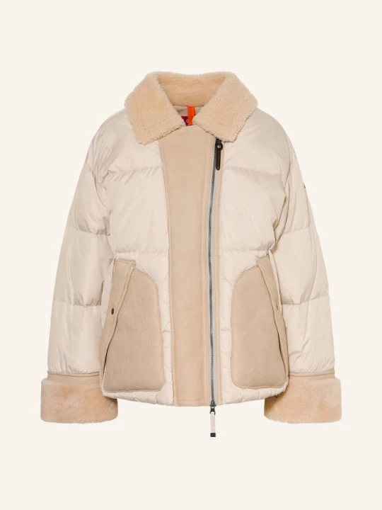 Zdjęcie produktu Parajumpers Kurtka Puchowa Chyna Z Mieszanki Materiałów beige