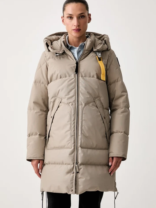 Zdjęcie produktu Parajumpers kurtka puchowa damska LONG BEAR beżowy