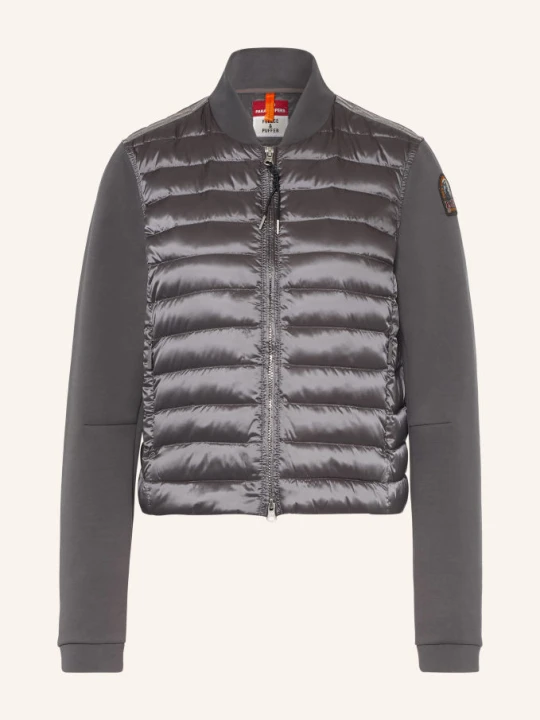 Zdjęcie produktu Parajumpers Kurtka Puchowa Kalysta Z Mieszanki Materiałów lila CZIEMNOSZARY