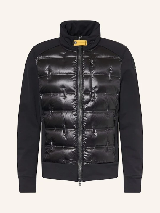 Zdjęcie produktu Parajumpers Kurtka Puchowa Matty Z Mieszanki Materiałów schwarz CZARNY