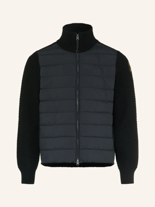 Zdjęcie produktu Parajumpers Kurtka Puchowa Olmo 2.0 Z Mieszanki Materiałów schwarz CZARNY