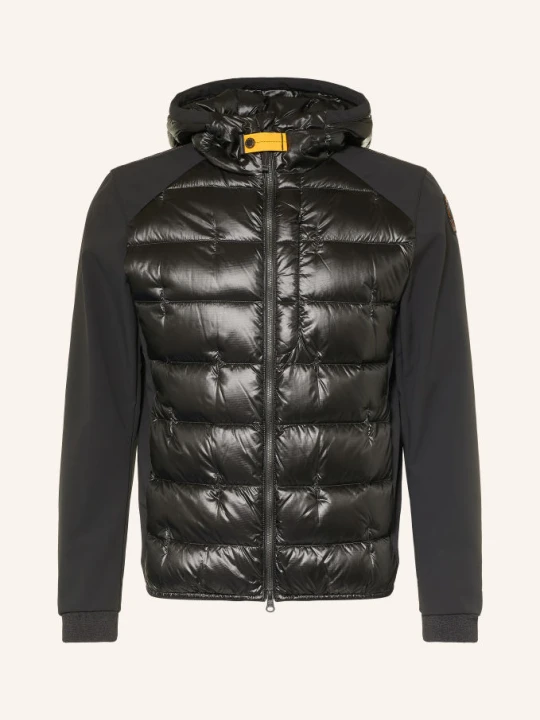 Zdjęcie produktu Parajumpers Kurtka Puchowa Vigolo Z Mieszanki Materiałów schwarz CZARNY