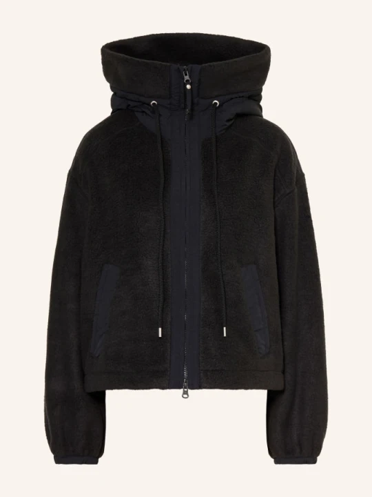 Zdjęcie produktu Parajumpers Kurtka Z Futerkiem Teddy Kisha Z Mieszanki Materiałów schwarz CZARNY