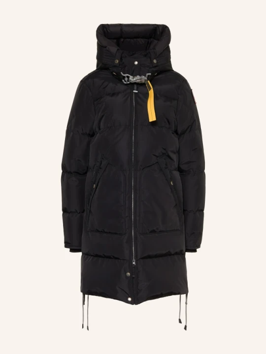 Zdjęcie produktu Parajumpers Parka Puchowa Long Bear Z Odpinanym Kapturem schwarz CZARNY