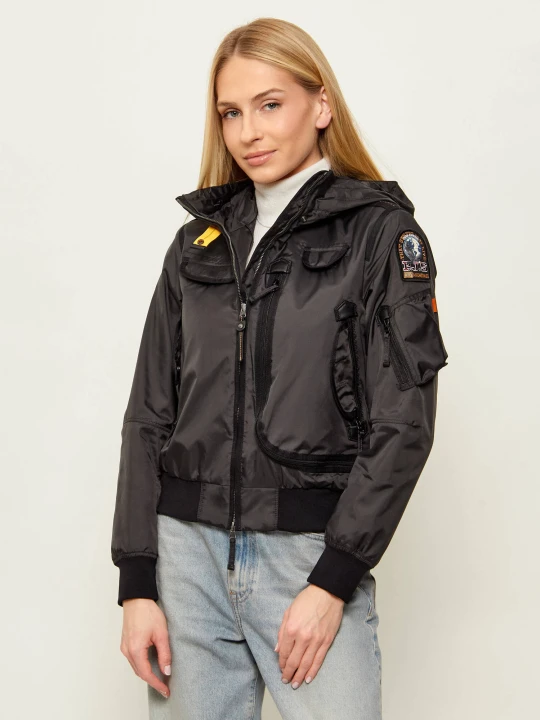 Zdjęcie produktu PARAJUMPERS Puchowa kurtka bomber GOBI | Regular Fit czarny