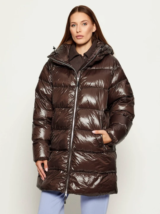 Zdjęcie produktu PARAJUMPERS Puchowa kurtka IVONNE | Regular Fit brązowy
