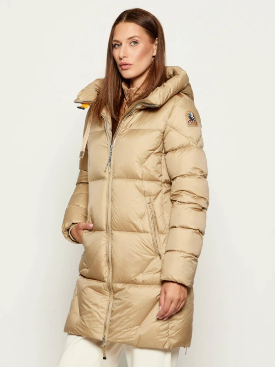 Zdjęcie produktu PARAJUMPERS Puchowa kurtka JANET | Regular Fit beżowy