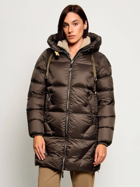 Zdjęcie produktu PARAJUMPERS Puchowa kurtka Janet | Regular Fit brązowy