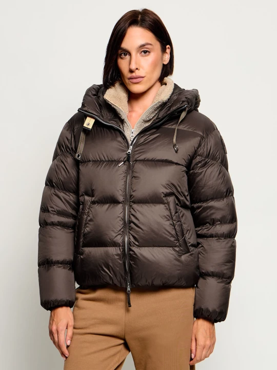 Zdjęcie produktu PARAJUMPERS Puchowa kurtka Tilly | Regular Fit brązowy