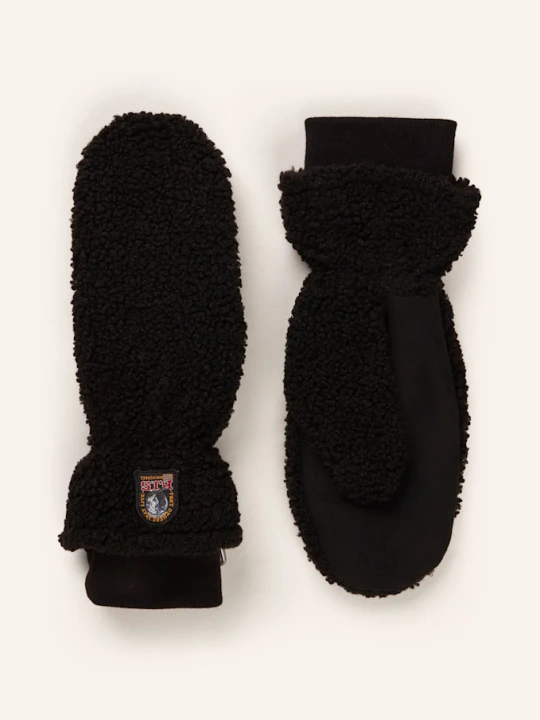 Zdjęcie produktu Parajumpers Rękawiczki Jednopalcowe Power Z Pluszowym Materiałem schwarz CZARNY